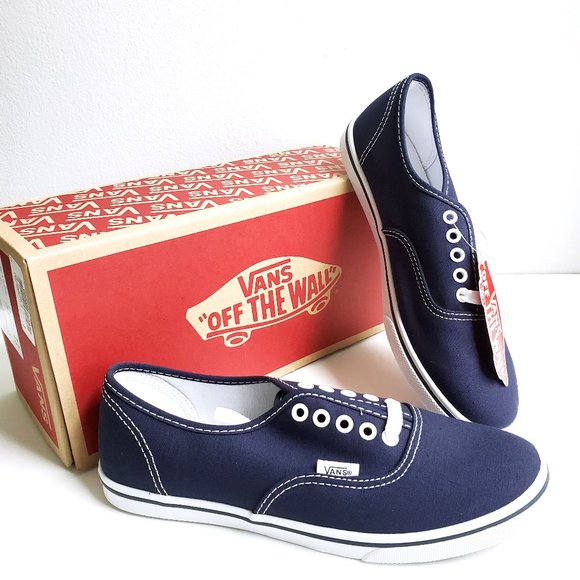 vans authentic lo pro navy